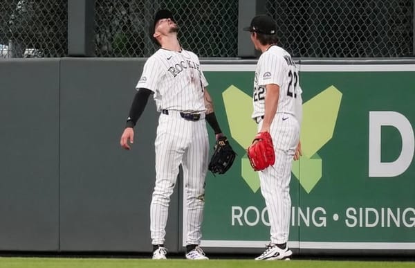 The Colorado Rockies’ grim outfield defense